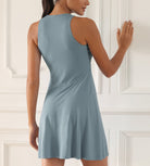 Casual Flare Tank Dress - ododos