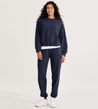 Cotton Soft Oversized Sweatshirts Pullover with Kangaroo Pocket - ododos