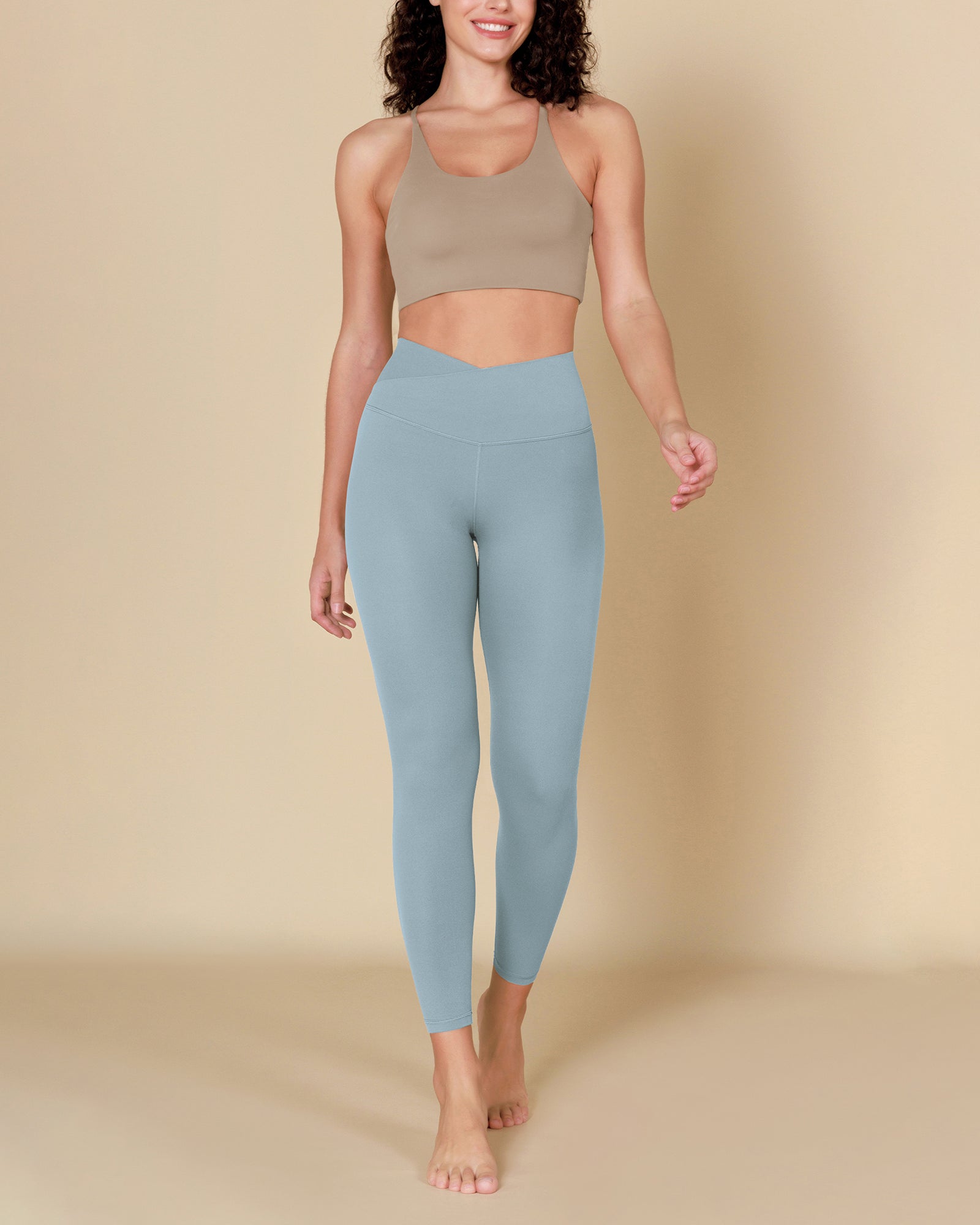 ODCLOUD Crossover 7/8 Leggings with Back Pocket - ododos