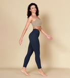 ODCLOUD Crossover 7/8 Leggings with Back Pocket Deep Navy - ododos