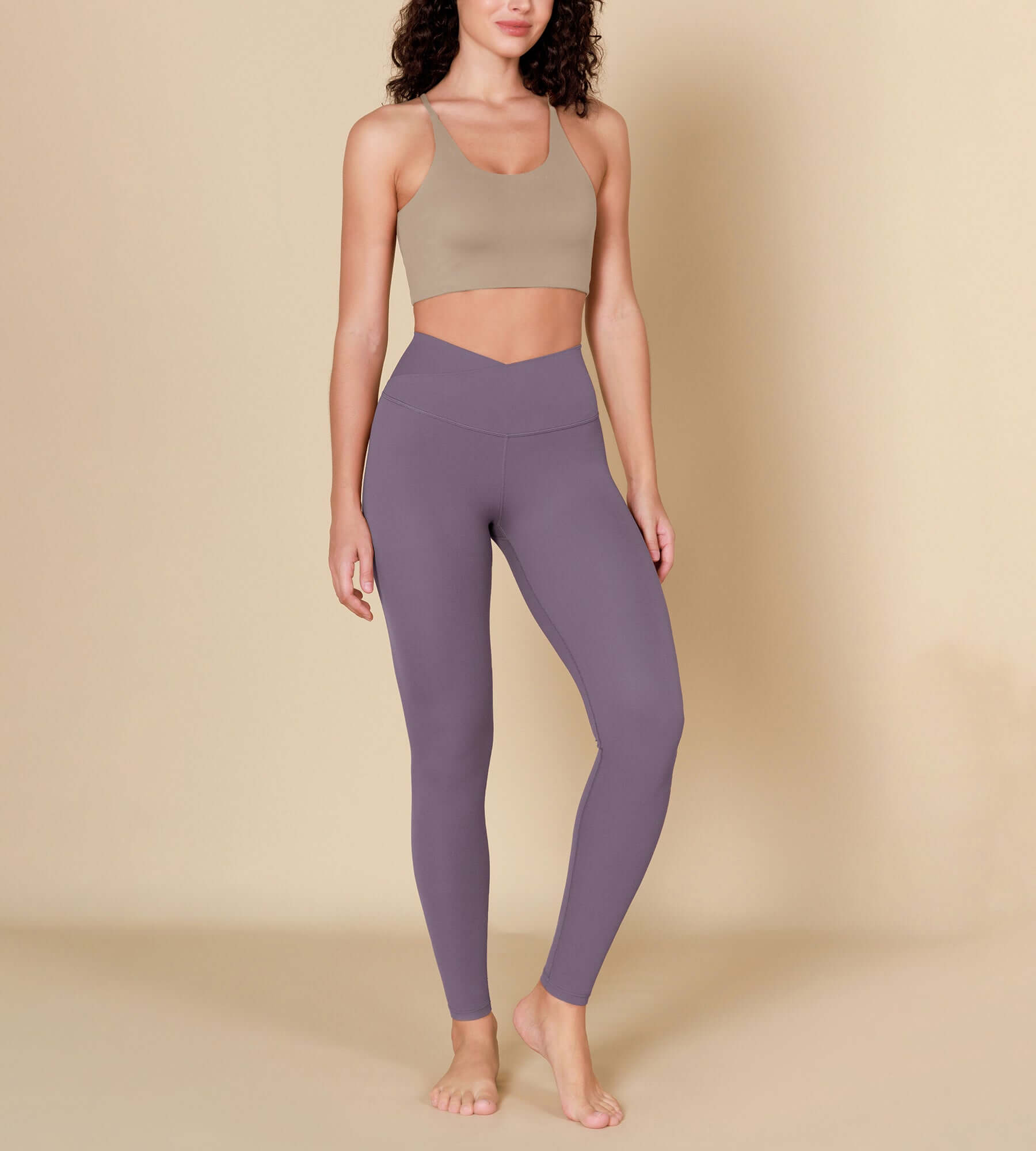 ODCLOUD 28" Crossover Leggings with Back Pocket - ododos