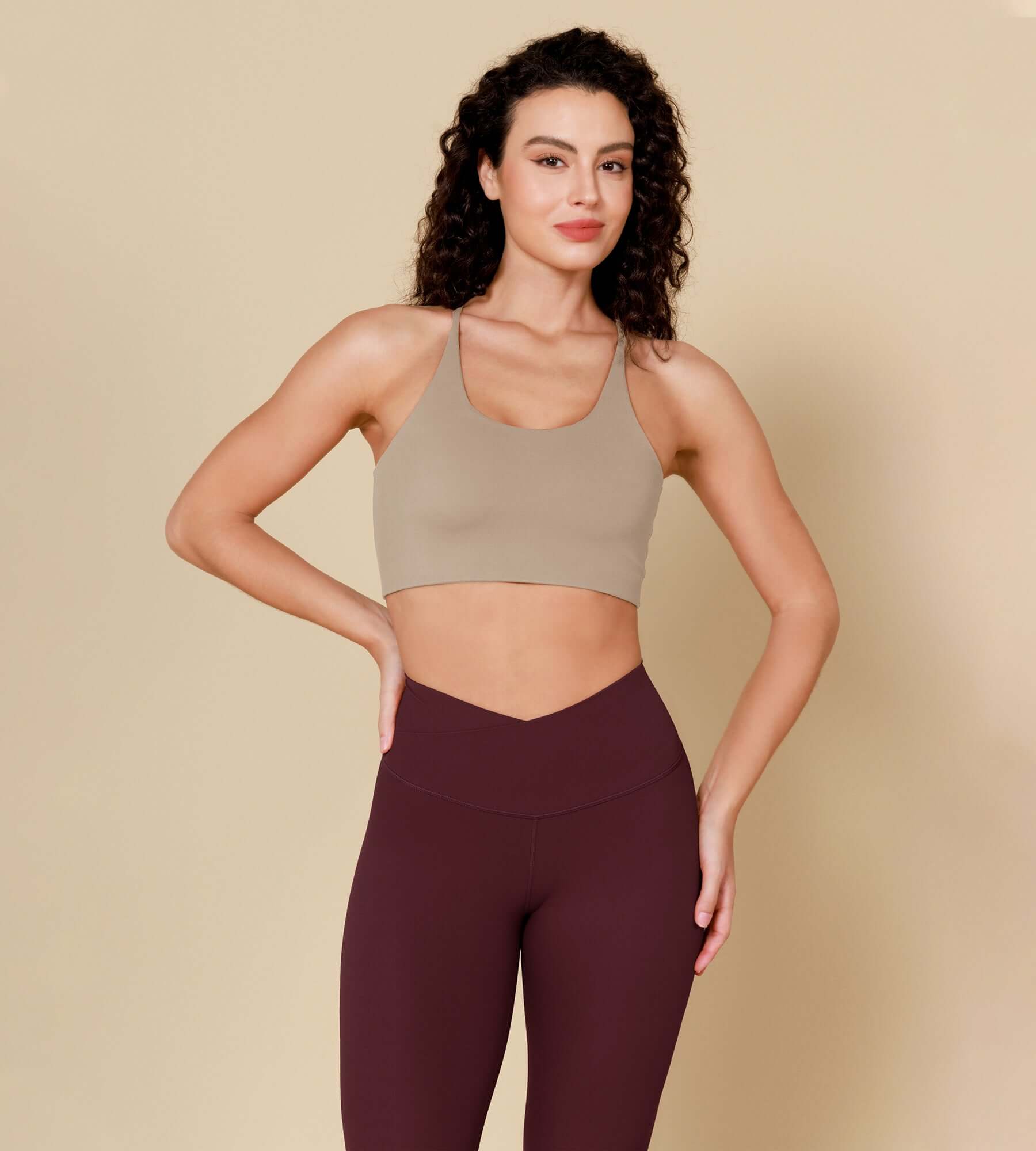 ODCLOUD 28" Crossover Leggings with Back Pocket - ododos