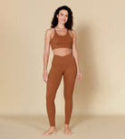 ODCLOUD Crossover 28" Leggings with Back Pocket - Limited Colors Caramel - ododos