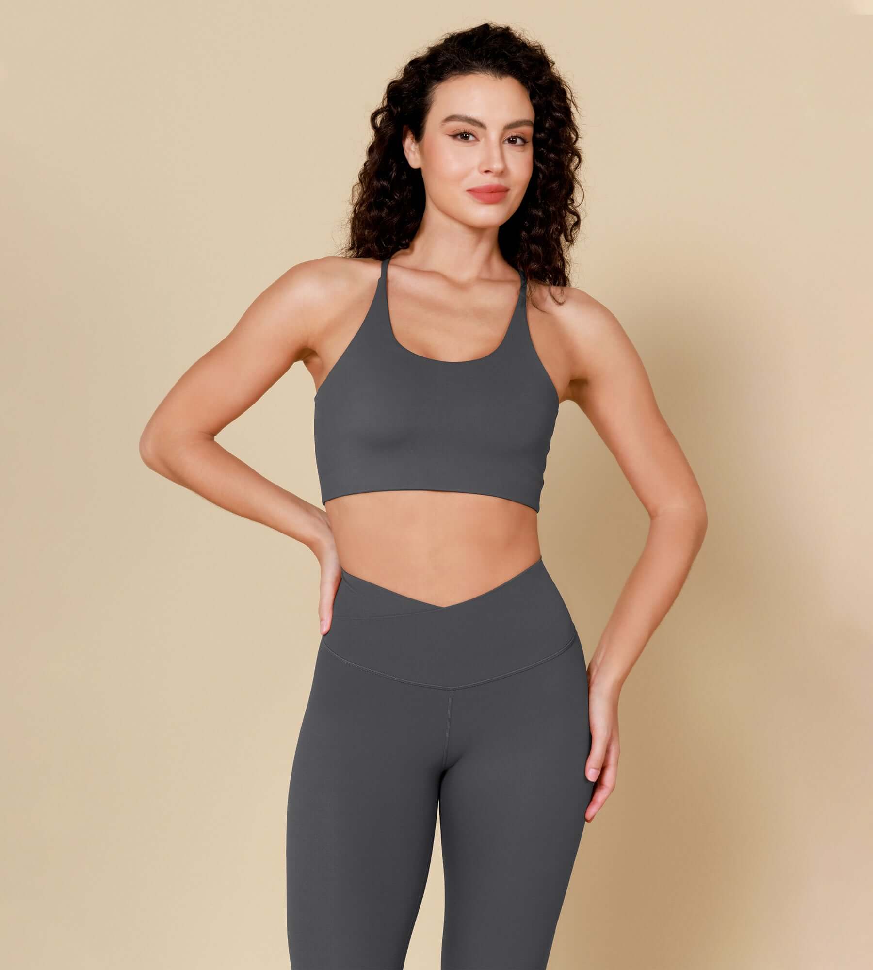 ODCLOUD 28" Crossover Leggings with Back Pocket - ododos