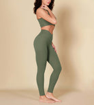 ODCLOUD 28" Crossover Leggings with Back Pocket - ododos