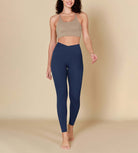 ODCLOUD 28" Crossover Leggings with Back Pocket - ododos