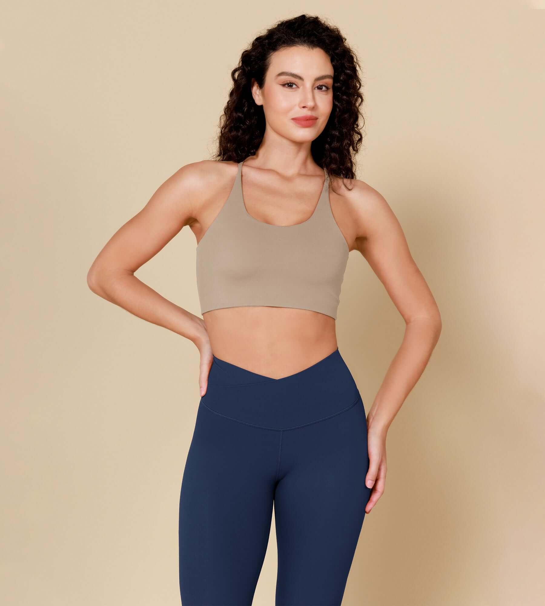 ODCLOUD 28" Crossover Leggings with Back Pocket - ododos