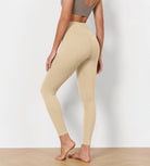 25" Cross Waist Running Leggings - ododos
