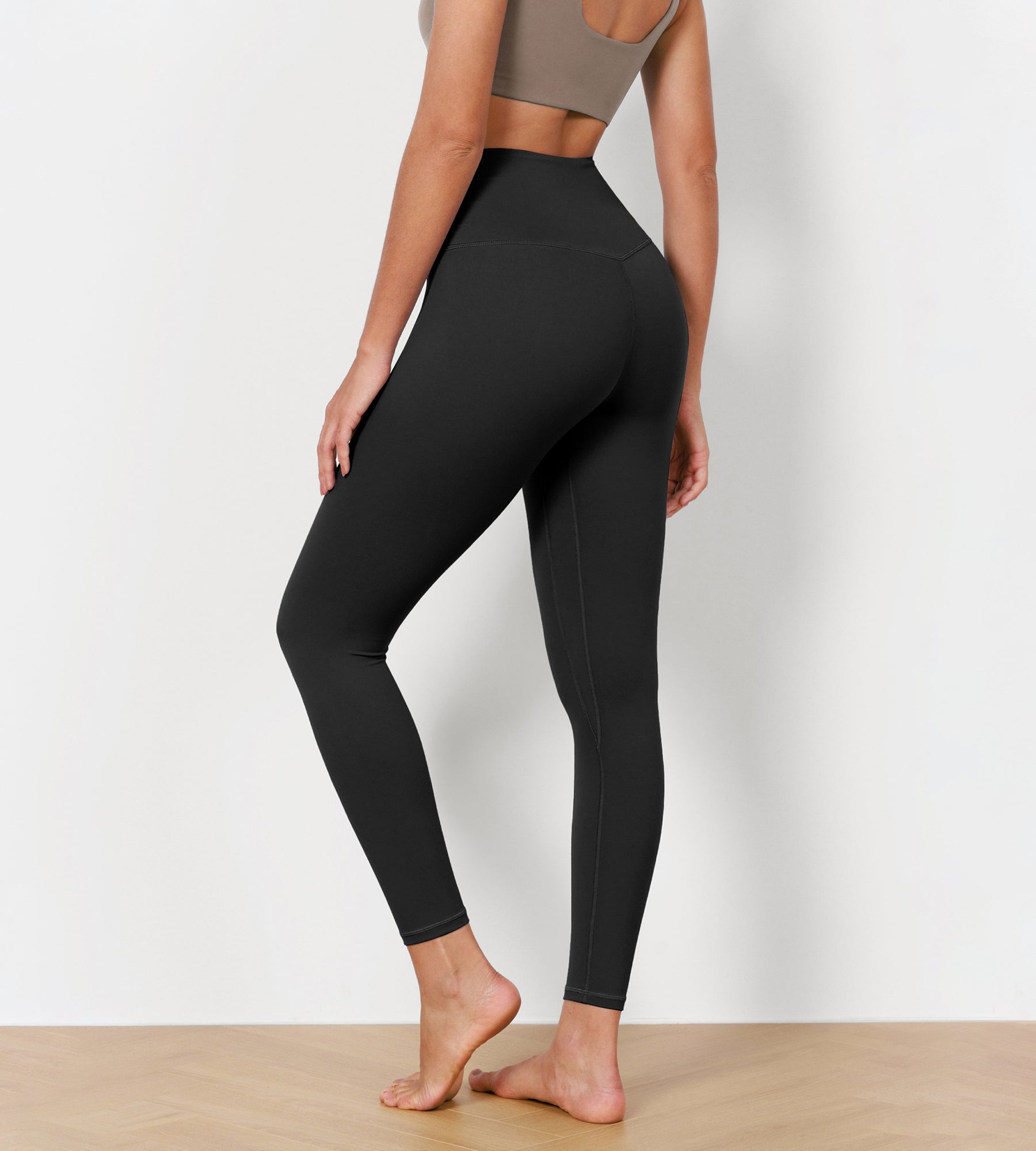 7/8 Cross Waist Running Leggings - ododos