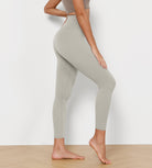 25" Cross Waist Running Leggings - ododos