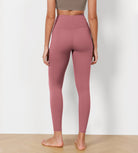 25" Cross Waist Running Leggings - ododos