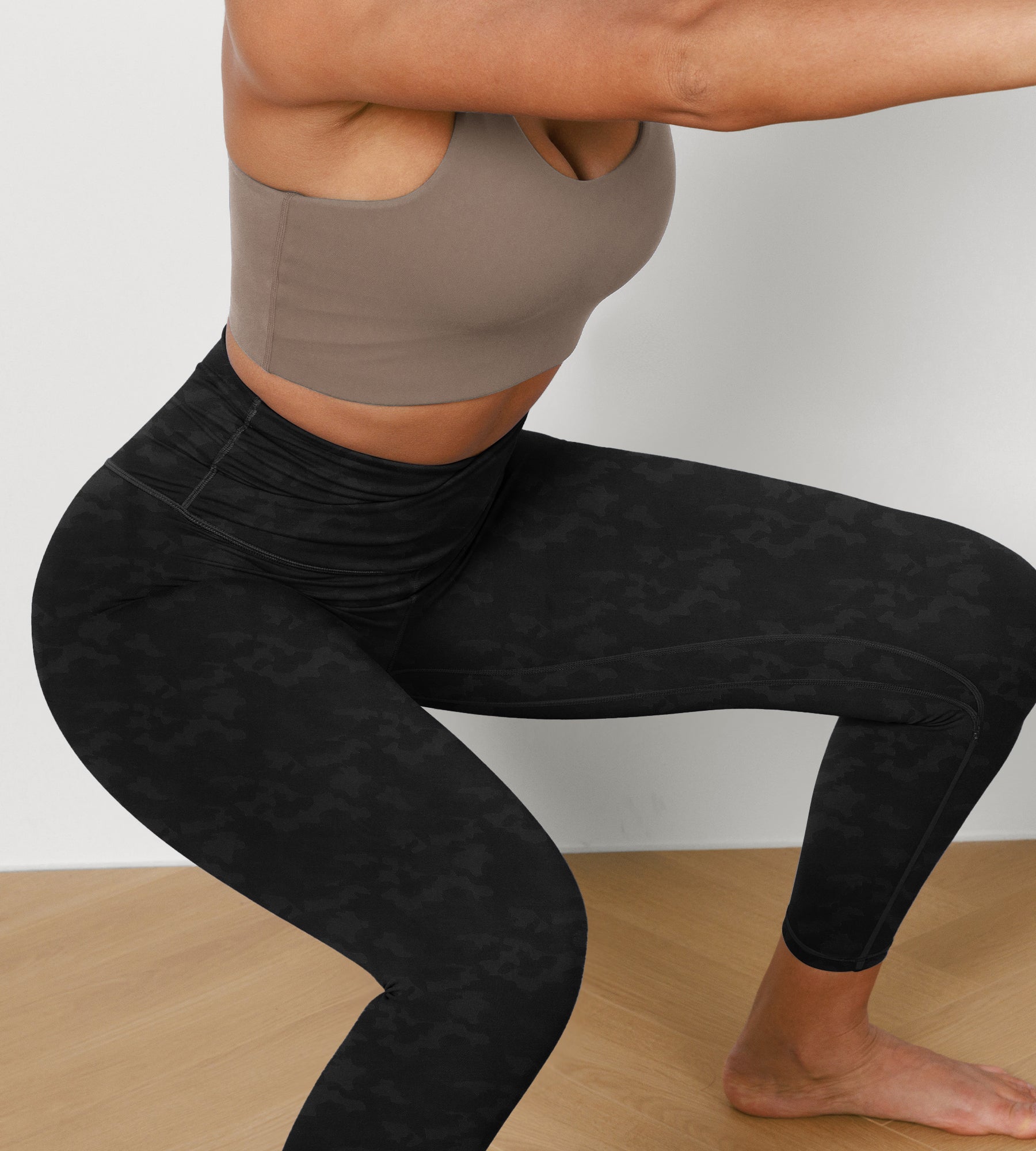 ODODOS Women's Cross Waist Full Length Yoga Leggings with Inner Pocket –  Crusader's Forge Nutrition