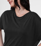 Short Sleeve Scoop Neck T-shirt - ododos