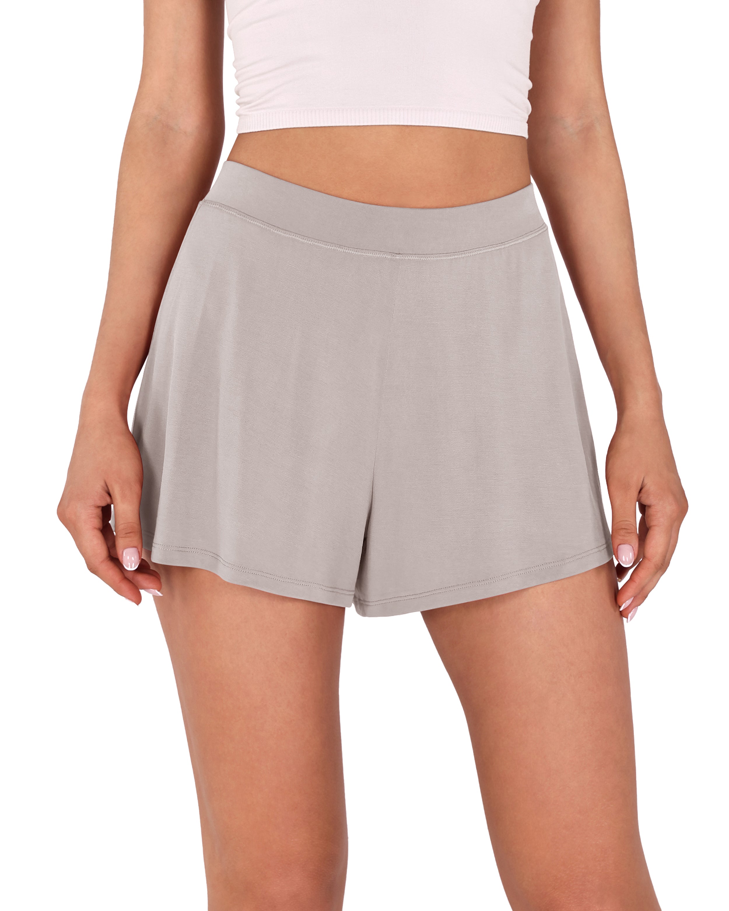 2 Pack Modal Soft Lounge Shorts - ododos