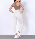 25" Body-Hugging Workout Leggings with Back Pocket - ododos