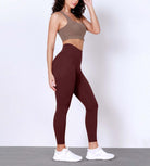 25" Body-Hugging Workout Leggings with Back Pocket - ododos