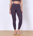 25" Body-Hugging Workout Leggings with Back Pocket - ododos