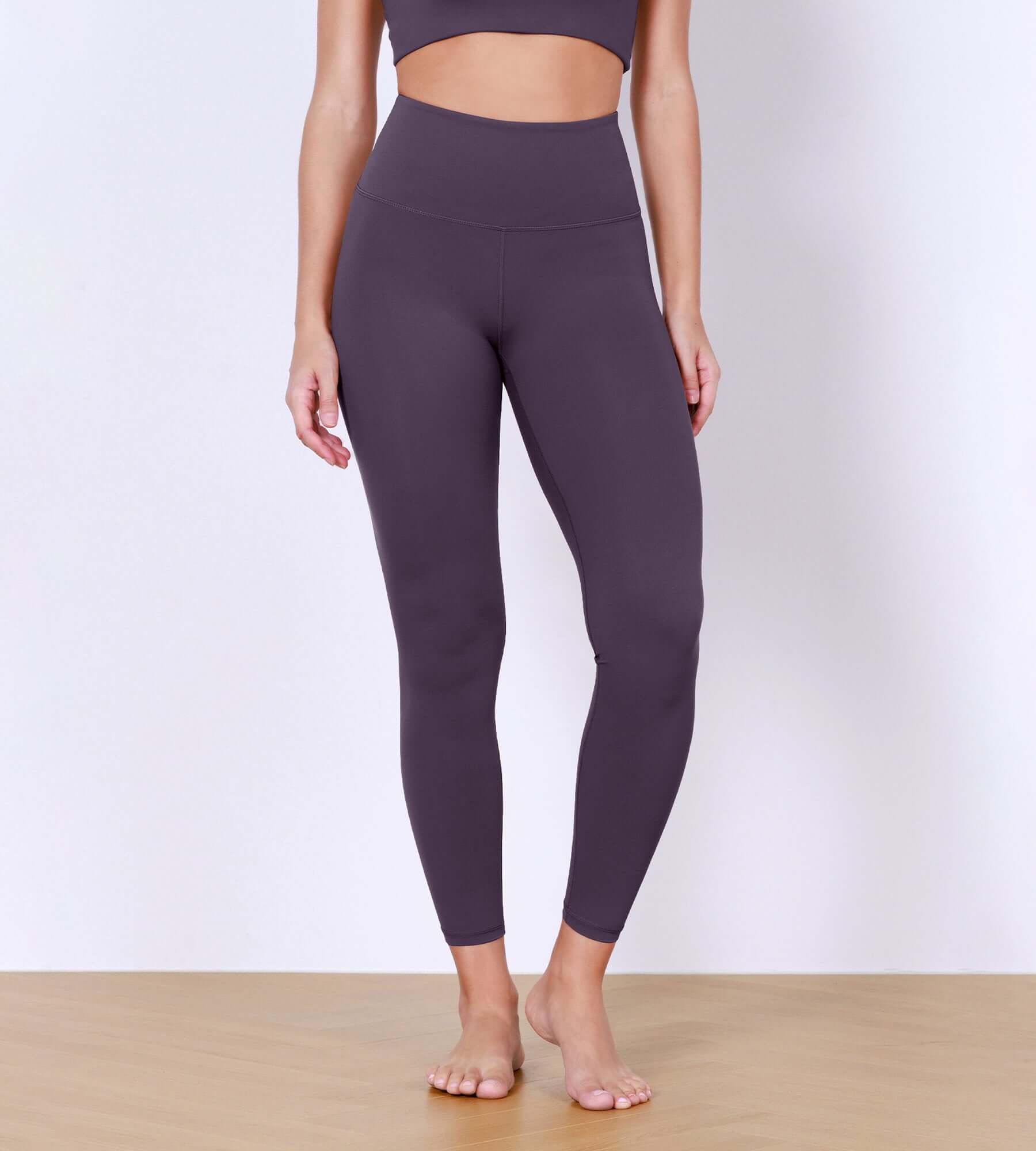 25" Body-Hugging Workout Leggings with Back Pocket - ododos