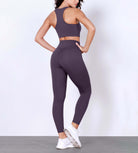 25" Body-Hugging Workout Leggings with Back Pocket - ododos