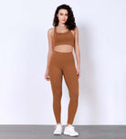 28" Odlex Body-Hugging Workout Leggings with Back Pocket - ododos