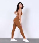 28" Odlex Body-Hugging Workout Leggings with Back Pocket - ododos