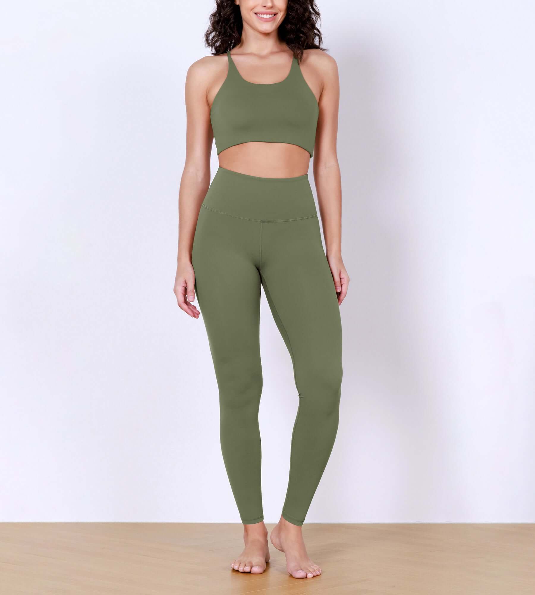 28" Odlex Body-Hugging Workout Leggings with Back Pocket - ododos