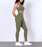28" Odlex Body-Hugging Workout Leggings with Back Pocket - ododos