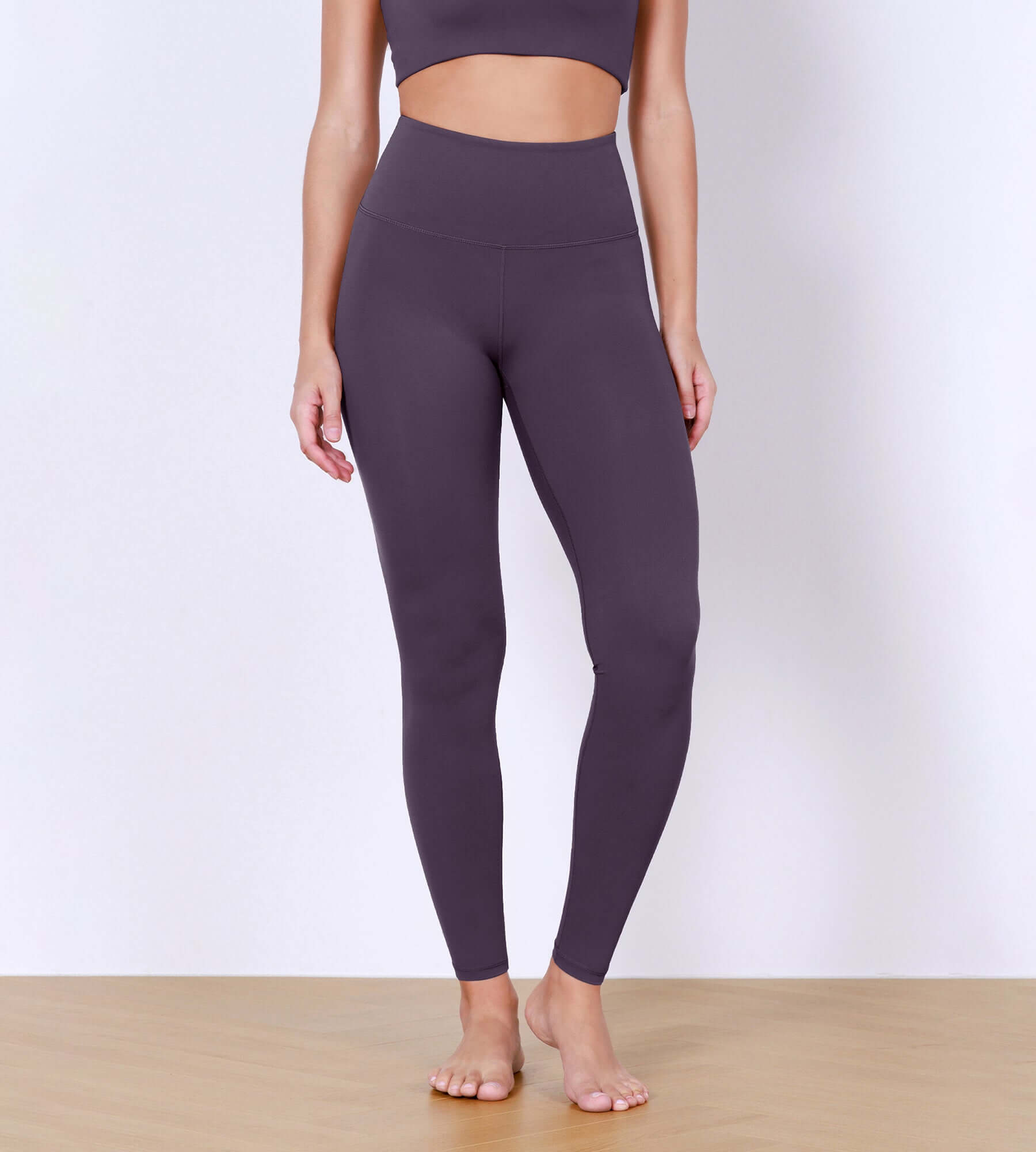 28" Body-Hugging Workout Leggings with Back Pocket - ododos