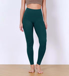 28" Body-Hugging Workout Leggings with Back Pocket - ododos