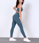 28" Odlex Body-Hugging Workout Leggings with Back Pocket - ododos