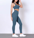 28" Body-Hugging Workout Leggings with Back Pocket - ododos