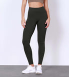 28" Body-Hugging Workout Leggings with Back Pocket - ododos