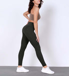 28" Odlex Body-Hugging Workout Leggings with Back Pocket - ododos