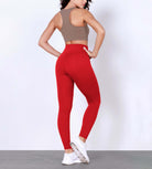 28" Body-Hugging Workout Leggings with Back Pocket - ododos