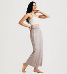 26" Women's Wide Leg Palazzo Lounge Pants - ododos