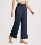 26" Women's Wide Leg Palazzo Lounge Pants - ododos