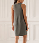 Modal Soft Loose Tank Dress - ododos