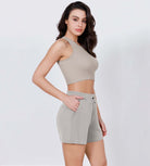 Modal Soft Adjustable Shockcord Relaxed Shorts - ododos