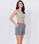 Modal Soft Adjustable Shockcord Relaxed Shorts - ododos