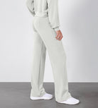 27" Adjustable Shockcord High Waist Casual Lounge Pants with Pockets - ododos