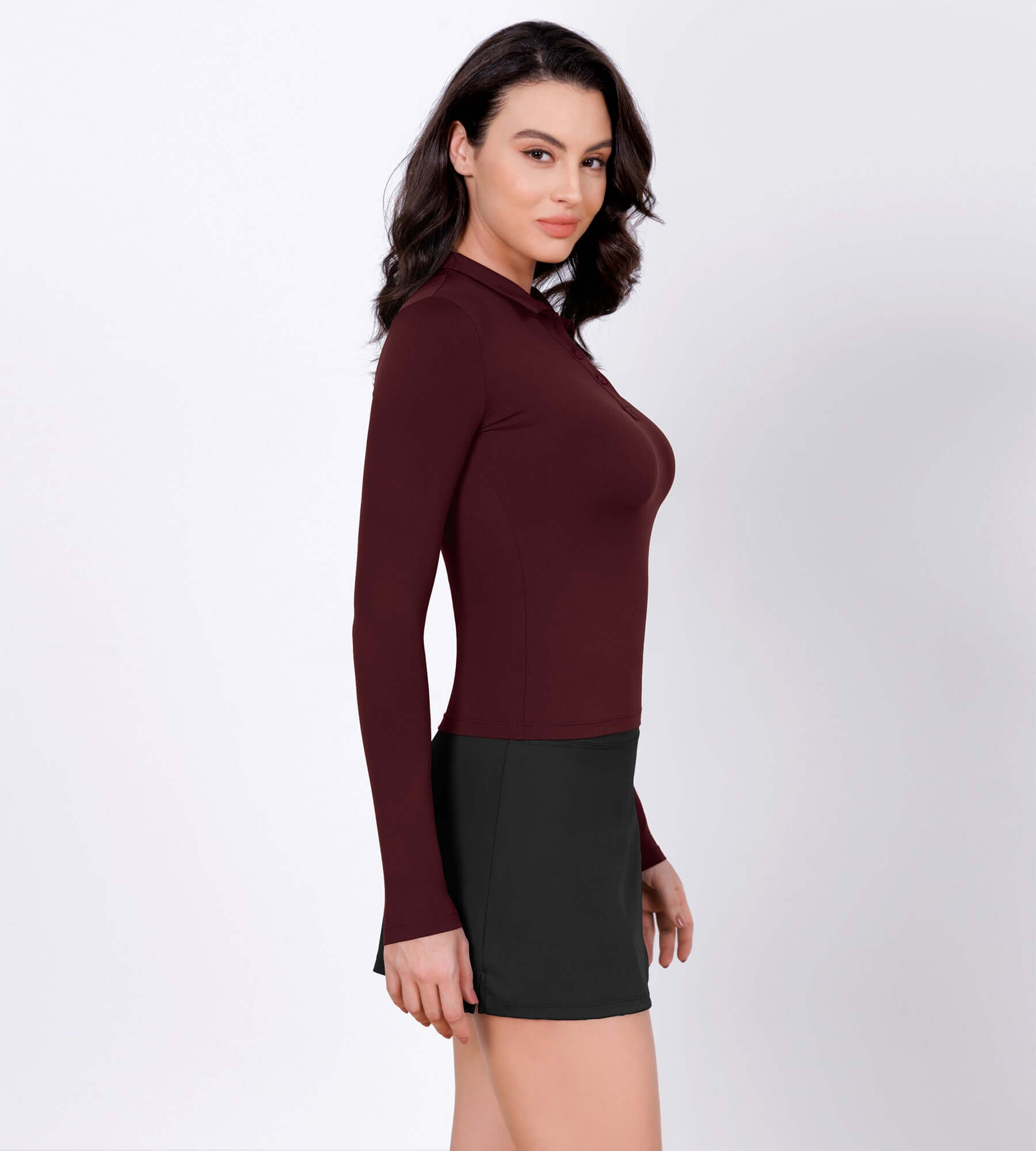 Cloud Feeling Long Sleeve Polo Shirts - ododos