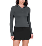 Cloud Feeling Long Sleeve Polo Shirts - ododos