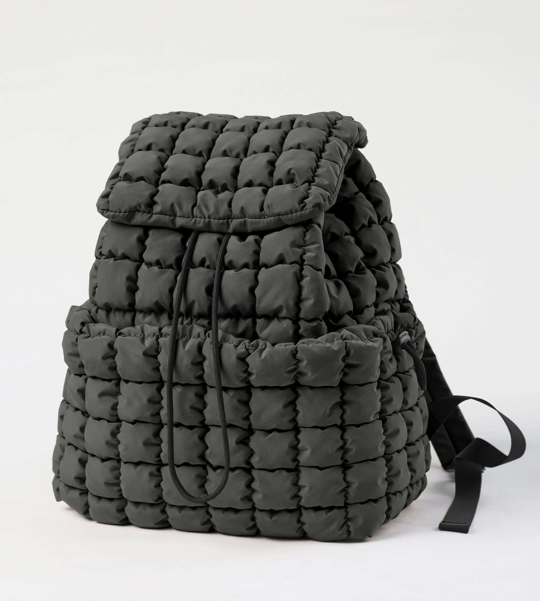 Quilted nylon backpack 2025