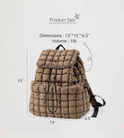 Lightweight Quilted Backpack 2.0 - ododos