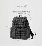 Lightweight Quilted Backpack 2.0 - ododos