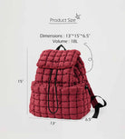 Lightweight Quilted Backpack 2.0 - ododos
