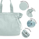 18L Side-Cinch Shopper Tote Bags - ododos