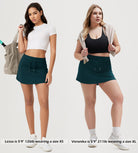 Women's Drawstring Tie Daily Skirts with Ball Pocket - ododos