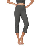 High Waisted Split-Hem Bootcut Lounge Yoga Pants - ododos