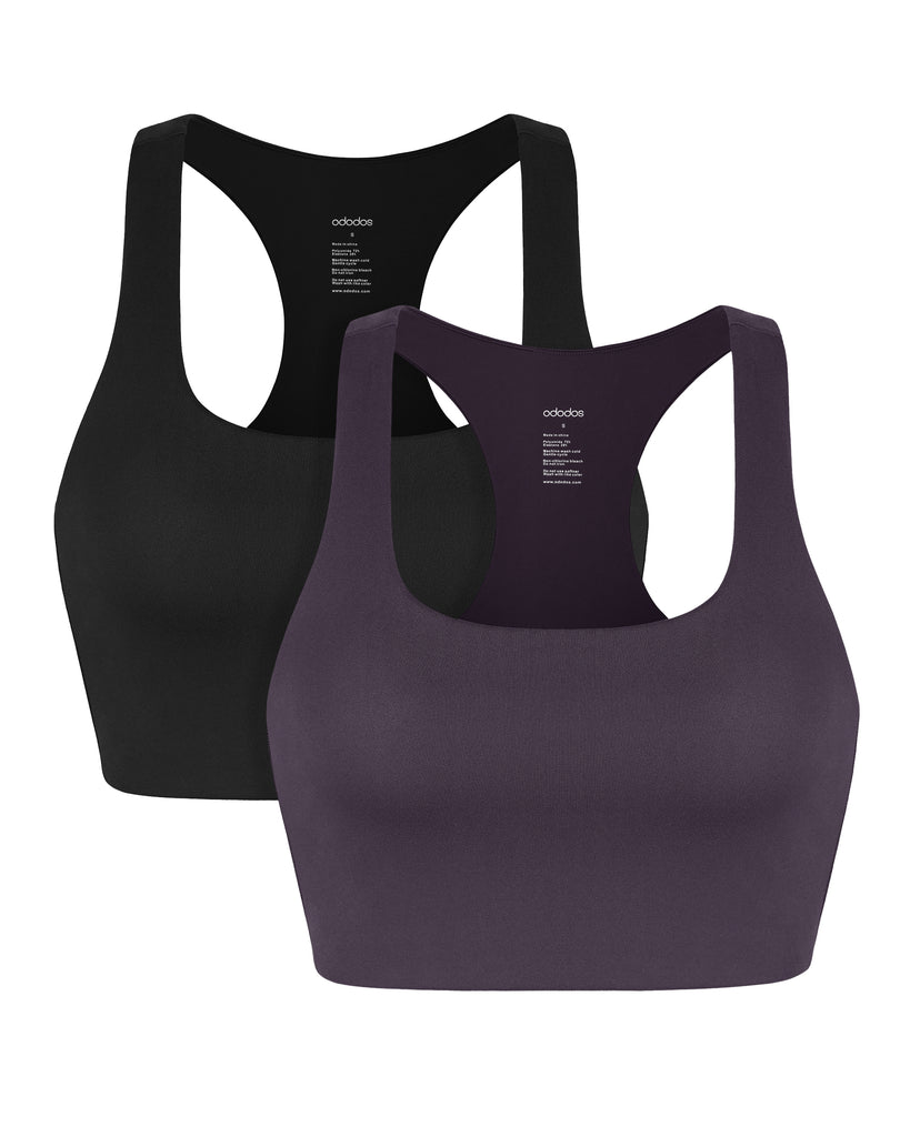  ODLEX 2-Pack Racerback Sports Bra - ododos